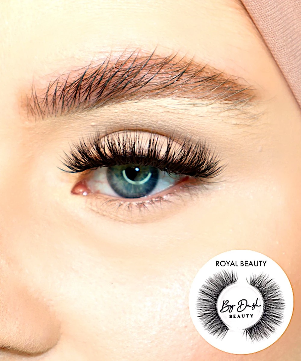 By Dash Beauty - Royal Beauty - Valse Wimpers - Nepwimpers - 3D Faux Mink Lashes - Luxury Lashes 5 By Dash Beauty - Royal Beauty - Valse Wimpers - Nepwimpers - 3D Faux Mink Lashes - Luxury Lashes - Afbeelding 3