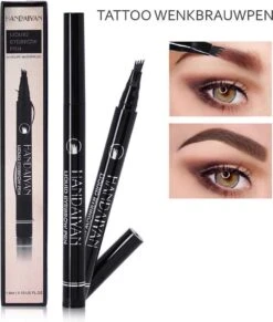 Wenkbrauw Microblade Pen - Tattoo - BRUIN 03 - Watervaste Microblading Wenkbrauwpen - Eyebrow Tattoo Pen - Make Up - 4 Punts Pen -Maybelline Winkel 1020x1200 3