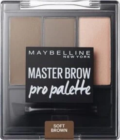 Maybelline Master Brow Design Kit - 3 Soft Brown - Bruin - Wenkbrauw Set -Maybelline Winkel 1027x1200 6