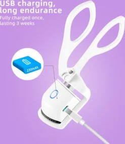 BeautyTech Elektrische Wimperkruller/Wimperkrultang - Roze - Oplaadbaar - Beauty - Verzorging - Make Up -Maybelline Winkel 1039x1200