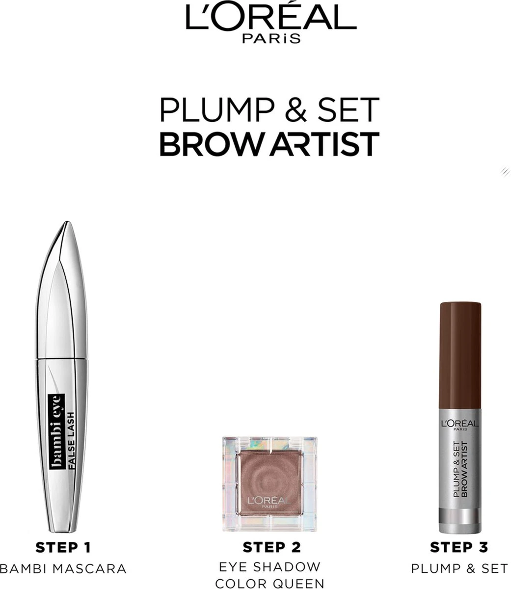 L'Oréal Brow Artist Plump & Set Wenkbrauwgel - 101 Blonde 8 L'Oréal Brow Artist Plump & Set Wenkbrauwgel - 101 Blonde - Afbeelding 6