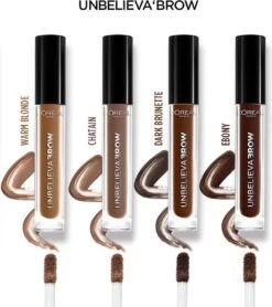 L'Oréal Paris Unbelieva Brow Wenkbrauwgel - 104 Chatain - Licht Bruin - Waterproof - 3.4 Ml -Maybelline Winkel 1068x1200 1