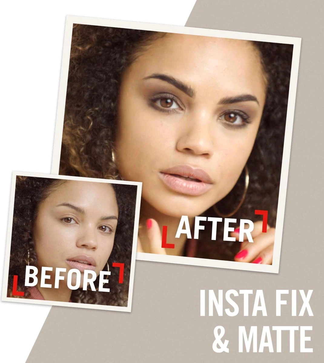 Rimmel London Insta Fix & Matte Make-uppoeder - 01 Clear 7 Rimmel London Insta Fix & Matte Make-uppoeder - 01 Clear - Afbeelding 5