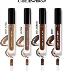L’Oréal Paris Unbelieva Brow Wenkbrauwgel - 109 Ebony - Donker Bruin - Waterproof - 3.4 Ml -Maybelline Winkel 1070x1200 3
