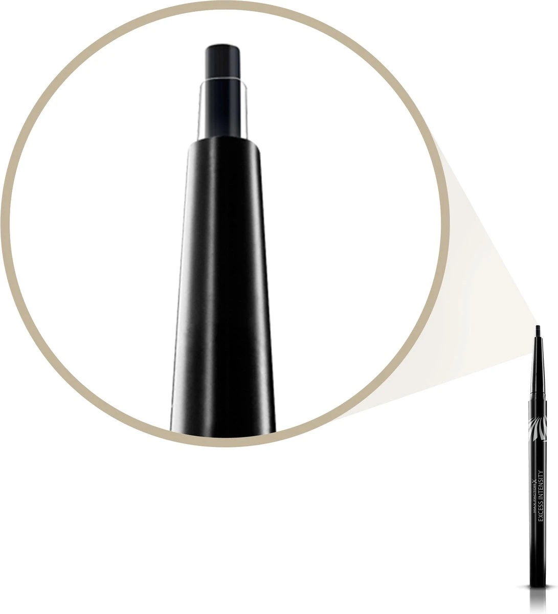 Max Factor Excess Intensity Longwear - 04 Charcoal - Eyeliner 10 Max Factor Excess Intensity Longwear - 04 Charcoal - Eyeliner - Afbeelding 8
