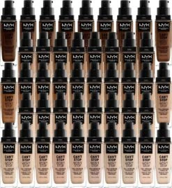 NYX Professional Makeup - Can't Stop Won't Stop Foundation - Caramel -Maybelline Winkel 1096x1200