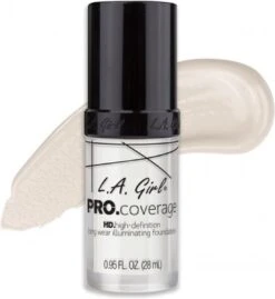 LA Girl PRO Coverage HD Foundation - White (GLM641) Foundation Lightener