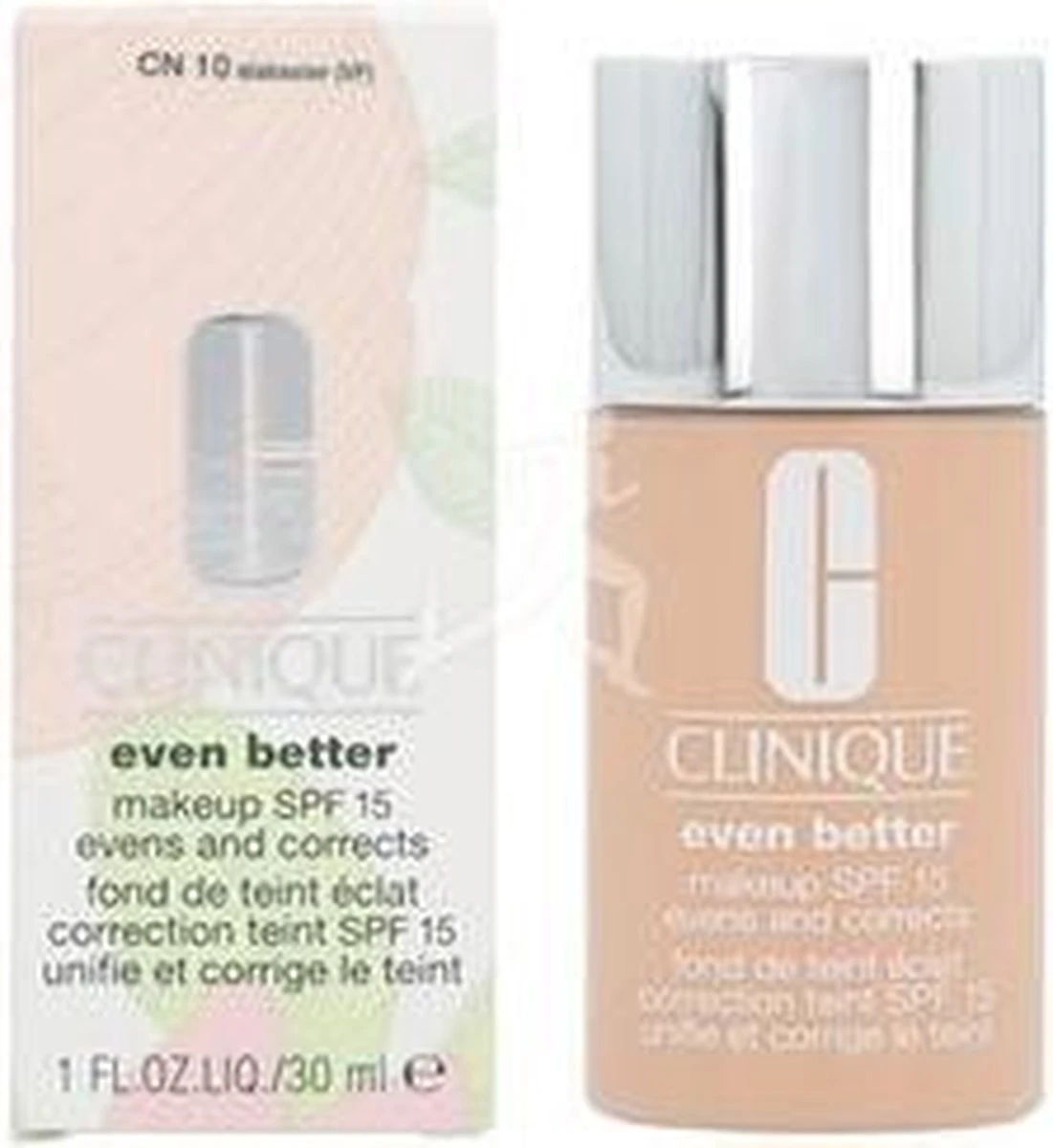 Clinique Even Better Foundation - CN 10 Alabaster - Met SPF 15 17 Clinique Even Better Foundation - CN 10 Alabaster - Met SPF 15 - Afbeelding 15