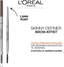 L’Oréal Paris Brow Artist Skinny Definer Wenkbrauwpotlood - 101 Blonde - Ultradun -Maybelline Winkel 1152x1200 6