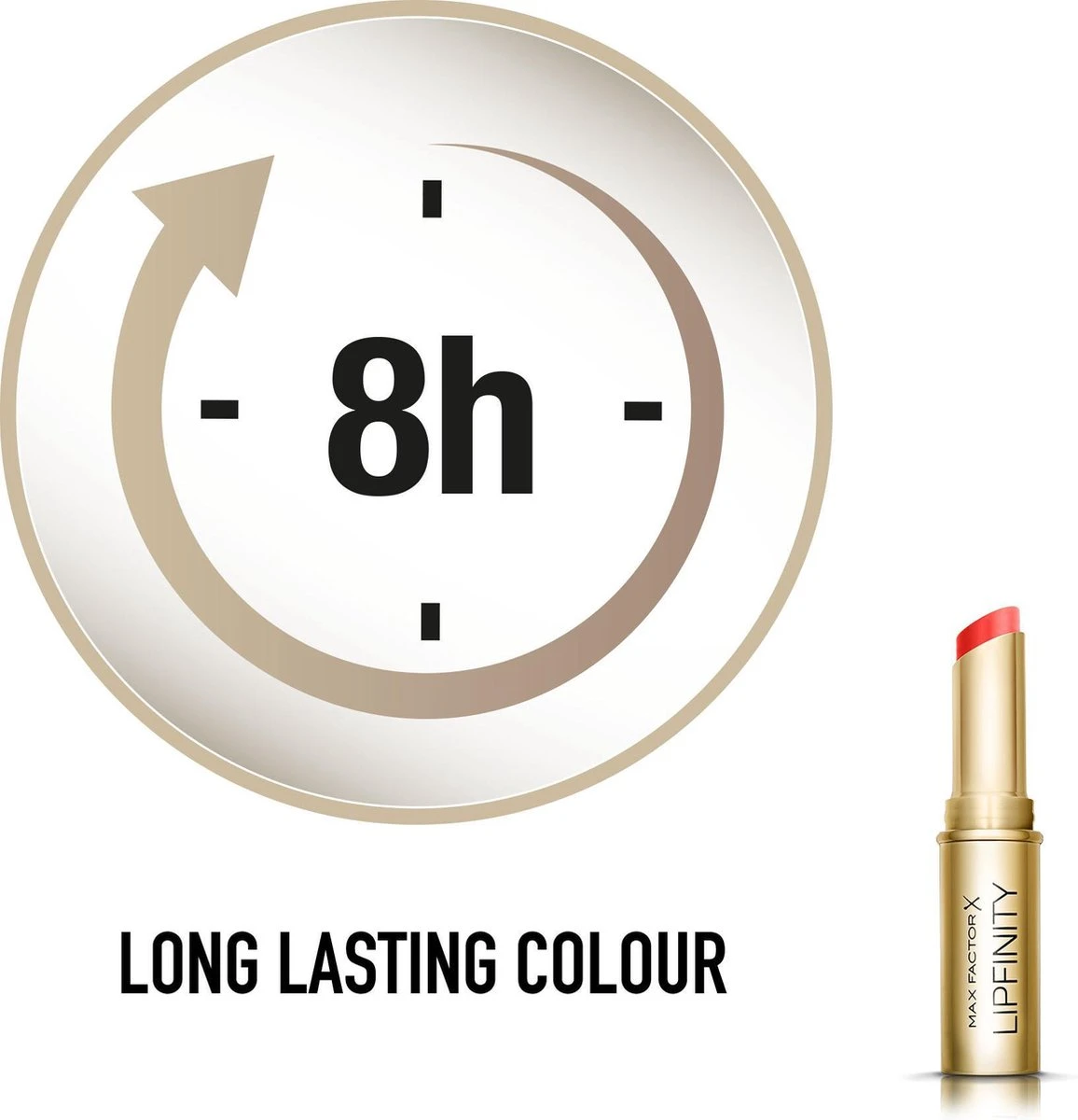 Max Factor Lipfinity Longlasting Lipstick - 035 Just Deluxe 6 Max Factor Lipfinity Longlasting Lipstick - 035 Just Deluxe - Afbeelding 4