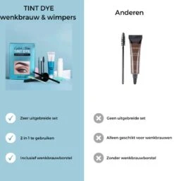 2 In 1 - Henna Wenkbrauwverf En Wimperverf - Bruin - Henna Brows - DIY Henna Brows Kit - Starterspakket Met Vele Extra's - 30 Ml -Maybelline Winkel 1159x1200 5