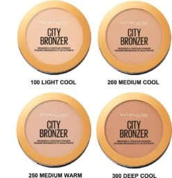 Maybelline City Bronzer Bronzer & Countour Powder - 250 Medium Warm - Bronzing En Contouring Poeder -Maybelline Winkel 1160x1200 2