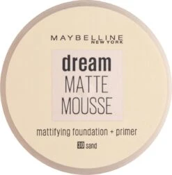 Maybelline Dream Matte Mousse Foundation - 030 Sand 19 Maybelline Dream Matte Mousse Foundation - 030 Sand -Maybelline Winkel 1174x1200 1