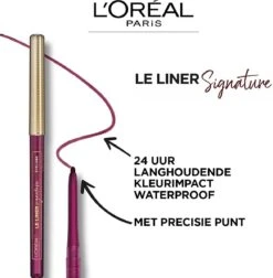 L’Oréal Paris Make-Up Designer Le Liner Signature 08 Taupe Grey Tweed – Grijs Waterproof Oogpotlood - 5,4 Gr. -Maybelline Winkel 1174x1200 10