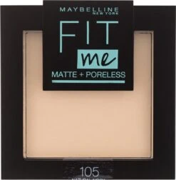 Maybelline Fit Me Matte & Poreless - 105 Natural - Gezichtspoeder 21 Maybelline Fit Me Matte & Poreless - 105 Natural - Gezichtspoeder -Maybelline Winkel 1174x1200 3