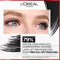 L'Oréal Paris PRO XXL LIFT 2-staps Mascara - Zwart - 12ml -Maybelline Winkel 1186x1200 3