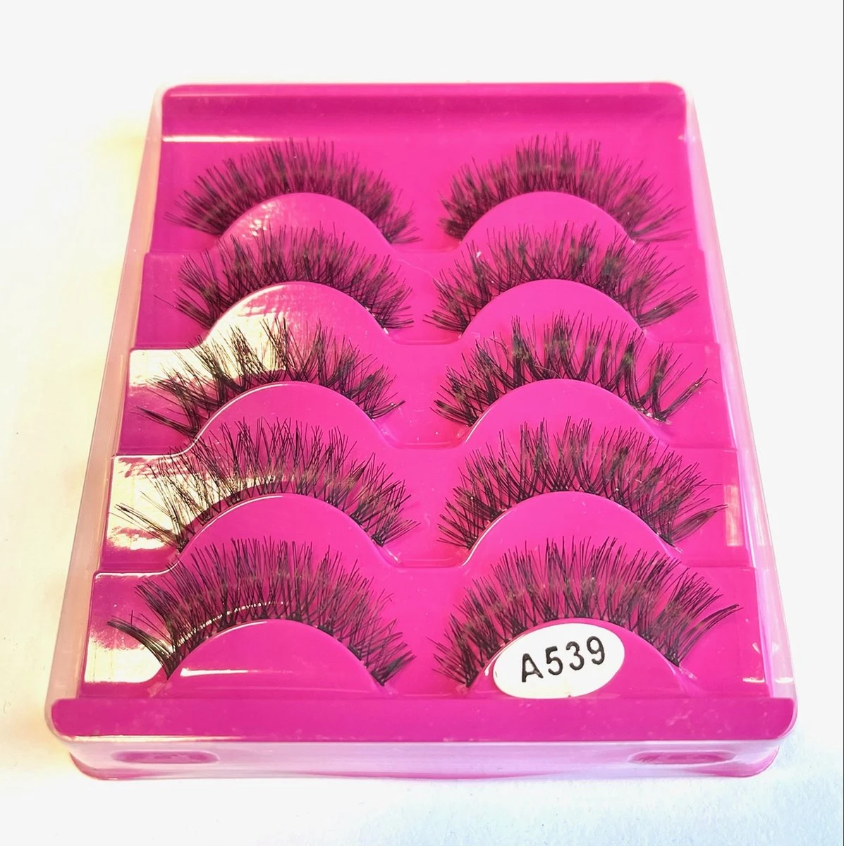 Merkloos Lange Zwarte Nepwimpers - 5 Paar 3 Merkloos Lange Zwarte Nepwimpers - 5 Paar