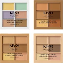 NYX Professional Makeup - 3C Palette - Color Correcting Concealer -Maybelline Winkel 1197x1200