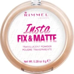 Rimmel London Insta Fix & Matte Make-uppoeder - 01 Clear 33 Rimmel London Insta Fix & Matte Make-uppoeder - 01 Clear -Maybelline Winkel 1198x1200 6
