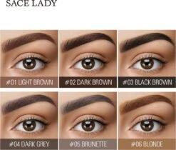 Sace Lady Tattoo Brow Peel-Off Gel - Brow Gel - Wenkbrauw Gel Mascara – Black Brown #03 – Assortiment ‘Het Gemak’ -Maybelline Winkel 1200x1019 1