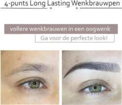 Wenkbrauw Microblade Pen - Tattoo - BRUIN 03 - Watervaste Microblading Wenkbrauwpen - Eyebrow Tattoo Pen - Make Up - 4 Punts Pen -Maybelline Winkel 1200x1028