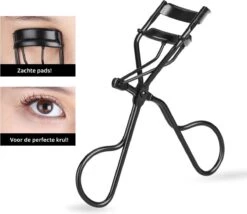 Merkloos Allsa - Wimperkruller Mat Zwart - Inclusief 4 Siliconen Pads - Wimperlifting - RVS -Maybelline Winkel 1200x1038