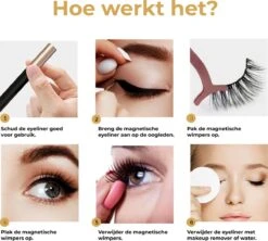 Magnetische Nep Wimpers Met 2 Magnetic Eyeliners En Applicator - 10 Magnetische Lashes - Wimperextensions - Zwart 15 Magnetische Nep Wimpers Met 2 Magnetic Eyeliners En Applicator - 10 Magnetische Lashes - Wimperextensions - Zwart -Maybelline Winkel 1200x1078 2