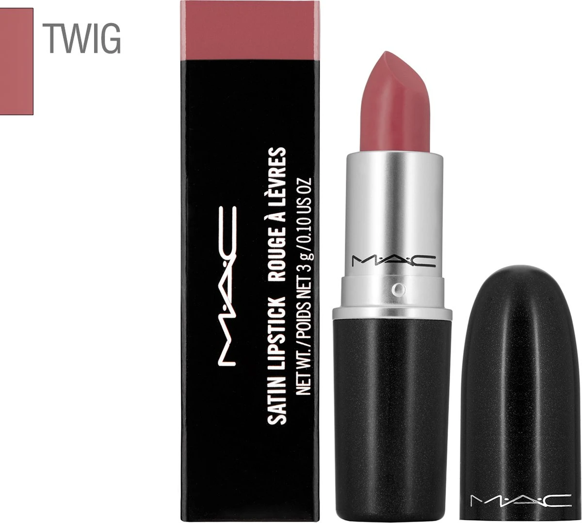 MAC Cosmetics Satin Lippenstift - Twig - Lippenstift 6 MAC Cosmetics Satin Lippenstift - Twig - Lippenstift - Afbeelding 4