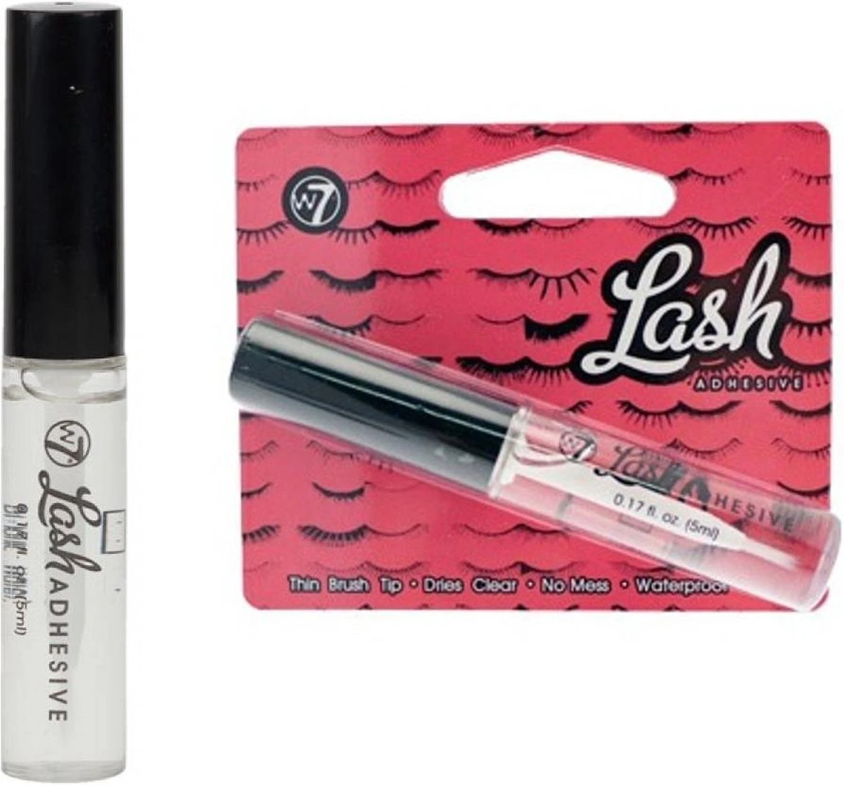 W7 Lash Adhesive - Wimperlijm 5ml 4 W7 Lash Adhesive - Wimperlijm 5ml - Afbeelding 2