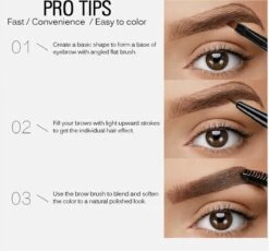 Sace Lady Tattoo Brow Peel-Off Gel - Brow Gel - Wenkbrauw Gel Mascara – Black Brown #03 – Assortiment ‘Het Gemak’ -Maybelline Winkel 1200x1117 4