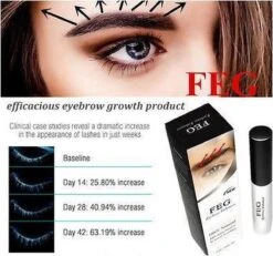 FEG Eyebrow Enhancer Serum 3 Ml - Wenkbrauwen Groeiserum - Stimuleer Natuurlijke Groei Wenkbrauwen - Vollere Wenkbrauwen - Beautiful Eyebrows - Voor Slapen Aanbrengen - Snel Resultaat -Maybelline Winkel 1200x1120 2