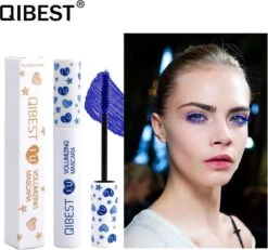 QIBEST® Volume Mascara |Hippe Kleuren |Basis Zwart | Accentueer Uw Wimpers Met Een Zomerse Glamour | Accentueer Uw Natuurlijke Oogkleur | Waterproof -Maybelline Winkel 1200x1120