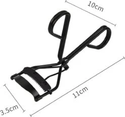 INTER-ESQUE® Wimperkruller - Eyelash Curler + 3x Gratis Extra Siliconen Pad & 3x Extra Kam - Zwart -Maybelline Winkel 1200x1123