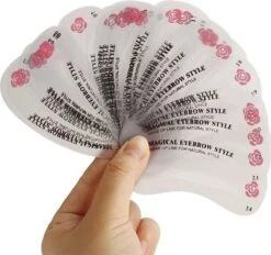 LOUZIR Wenkbrauw Sjablonen Set - 24 Stuks - Wenkbrauw Tekenen 14 LOUZIR Wenkbrauw Sjablonen Set - 24 Stuks - Wenkbrauw Tekenen -Maybelline Winkel 1200x1127 2