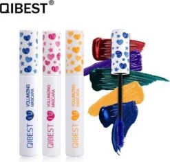 QIBEST® Volume Mascara |Hippe Kleuren |Basis Zwart | Accentueer Uw Wimpers Met Een Zomerse Glamour | Accentueer Uw Natuurlijke Oogkleur | Waterproof -Maybelline Winkel 1200x1146 4