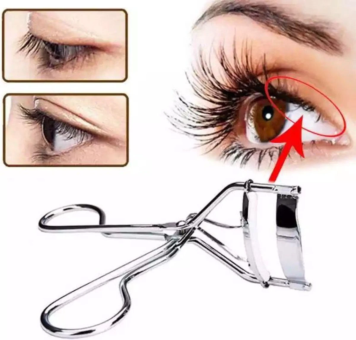 Professionele Eyelash Curler- Wimperkrultang- Wimperkruller - Lash Curler - Wimpers- 1 St 7 Professionele Eyelash Curler- Wimperkrultang- Wimperkruller - Lash Curler - Wimpers- 1 St - Afbeelding 5