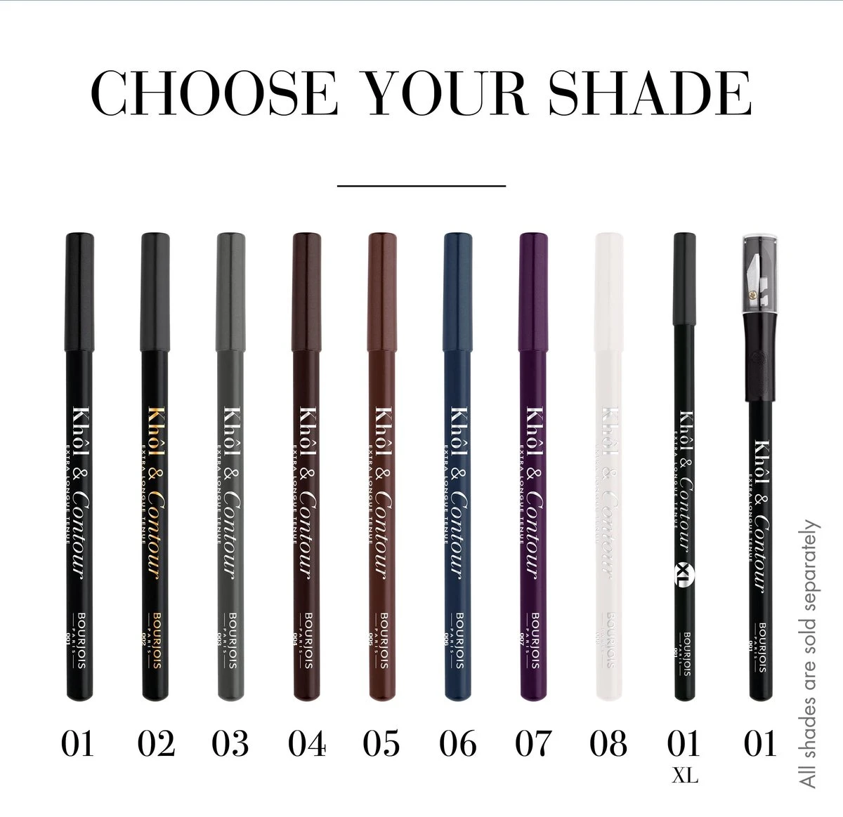 Bourjois Khol & Contour Extra Long Wear Oogpotlood - 001 Black 7 Bourjois Khol & Contour Extra Long Wear Oogpotlood - 001 Black - Afbeelding 5