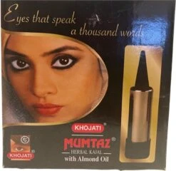GoodUse Export Mumtaz Herbal Kajal Stick 1 Stuks - Zwarte Eyeliner - Kajal Oogpotlood Zwart - Make Up - Kohl Kajal - Gevoelige Ogen - Amandelolie - Natuurlijk -Maybelline Winkel 1200x1168 3
