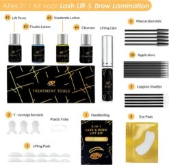 Flora Ruby Professionele 2 In 1 Lash Lift & Brow Lamination Kit - Wimper & Wenkbrauw Lifting Set - Permanente Wimperkruller - Brow Soap -Maybelline Winkel 1200x1170 25