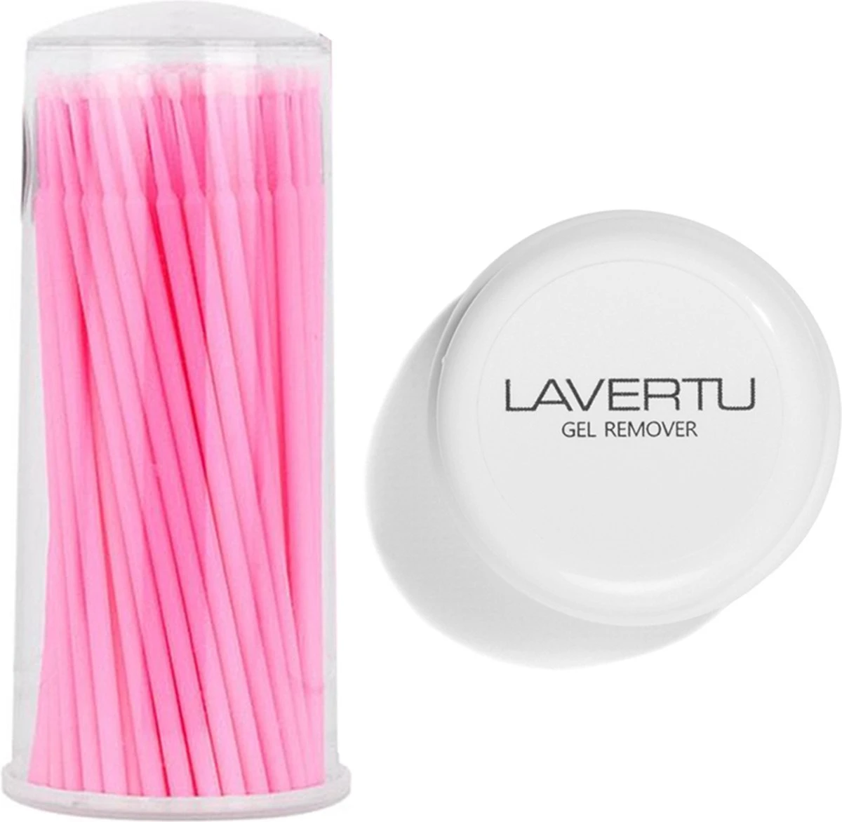 Lavertu Cosmetics - Gel Remover - Wimperextensions Remover Met Micro Brushes - Verwijderen Van Wimperextensions En Lijm - Proffesioneel Gebruik - Gebruiksvriendelijk - Geen Irritatie - Combi Set 3 Lavertu Cosmetics - Gel Remover - Wimperextensions Remover Met Micro Brushes - Verwijderen Van Wimperextensions En Lijm - Proffesioneel Gebruik - Gebruiksvriendelijk - Geen Irritatie - Combi Set