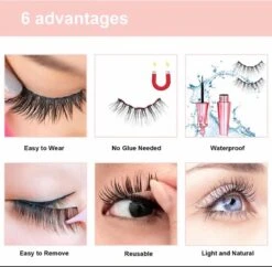 Diamond | M5 Bekend Van TikTok | GRATIS Spiegeldoosje | Magnetische Wimpers Met Eyeliner | Nep Wimpers | Magnetic Eyelashes | HERBRUIKBAAR | CADEAU -Maybelline Winkel 1200x1174 7