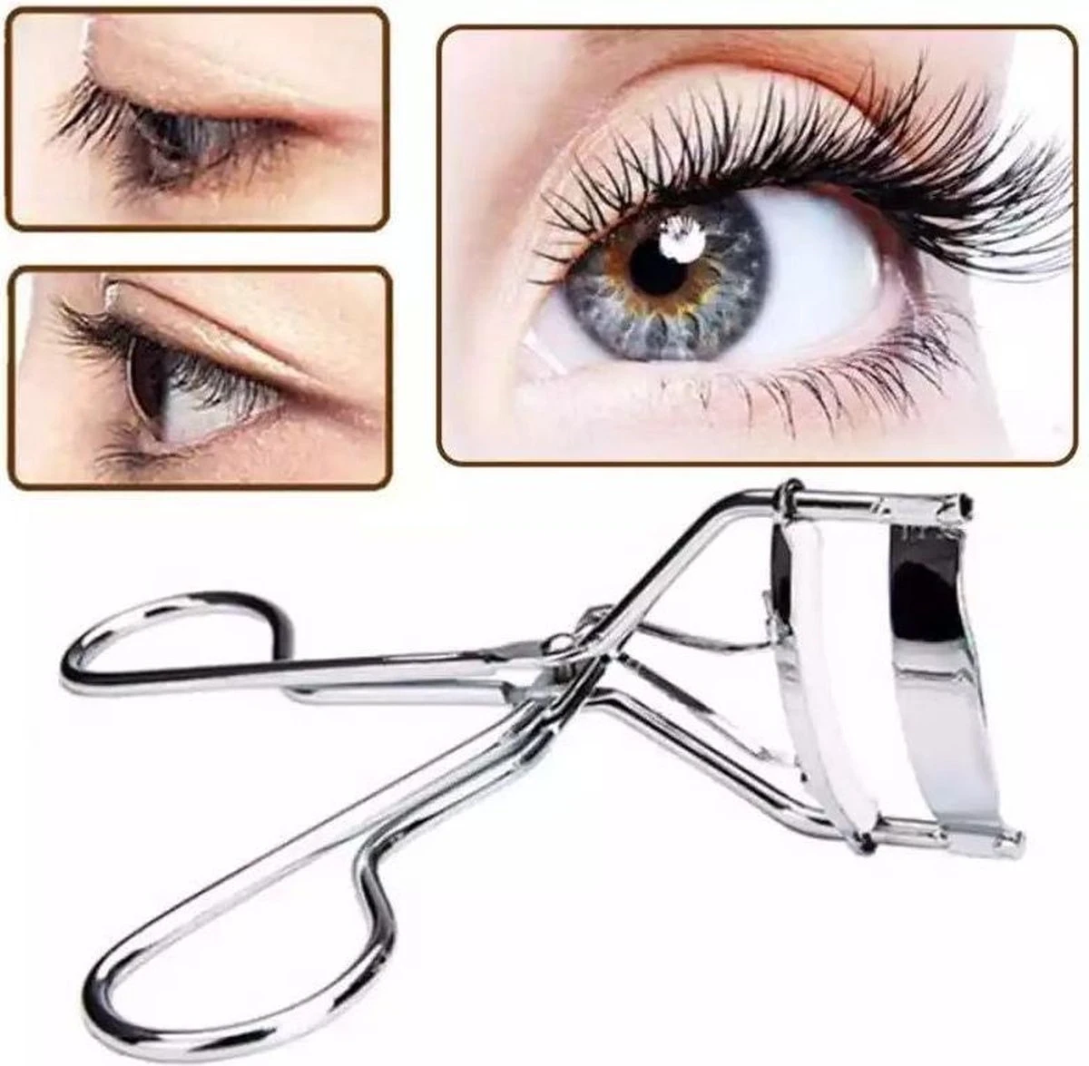 Professionele Eyelash Curler- Wimperkrultang- Wimperkruller - Lash Curler - Wimpers- 1 St 3 Professionele Eyelash Curler- Wimperkrultang- Wimperkruller - Lash Curler - Wimpers- 1 St