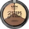 NYX Professional Makeup 3 Steps To Sculpt Face Sculpting Palette - Light 3STS02 - Highlighter En Contouring Make-up - 15 Gr -Maybelline Winkel 1200x1181 1