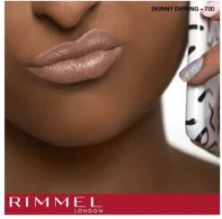 Rimmel London Provocalips Kiss Proof 16 Hr Liquid Lip - 700 Skinny Dipping - 7 Ml - Nude -Maybelline Winkel 1200x1186