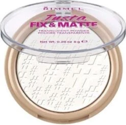 Rimmel London Insta Fix & Matte Make-uppoeder - 01 Clear 31 Rimmel London Insta Fix & Matte Make-uppoeder - 01 Clear -Maybelline Winkel 1200x1189 1