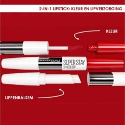 Maybelline SuperStay 24H - 130 Pinking Of You - Roze - Lippenstift -Maybelline Winkel 1200x1197 21