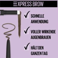Maybelline Express Brow Duo Wenkbrauwpotlood - 05 Black Brown -Maybelline Winkel 1200x1200 1113