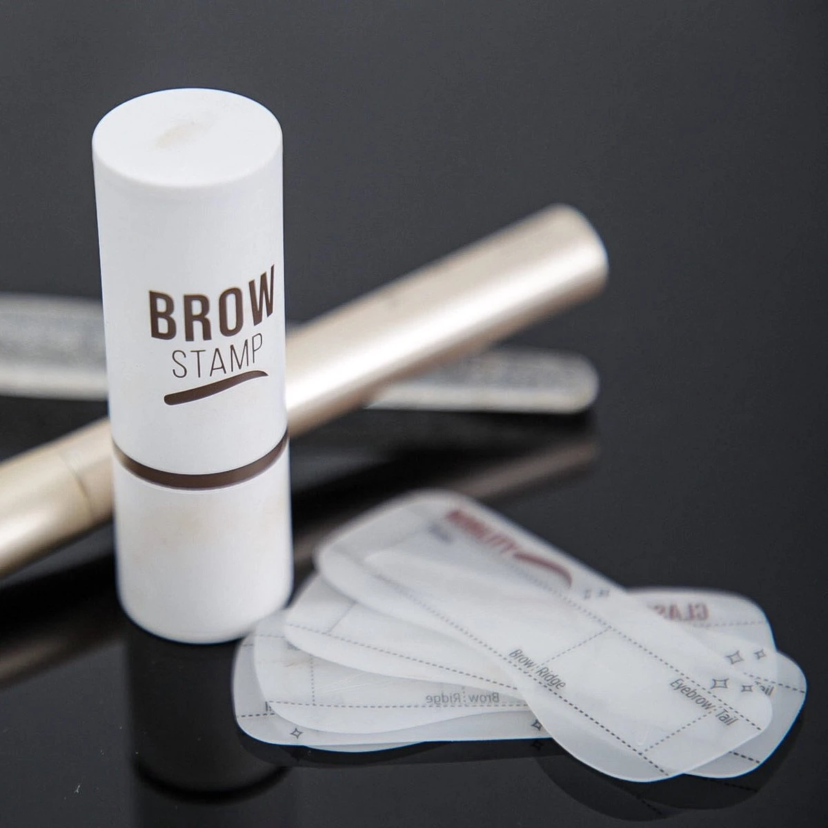 ProductPlanet Premium Wenkbrauw Stempel - Wenkbrauw Sjabloon - Wenkbrauwstempel - Brow Stamp - 10 Sjablonen - Borsteltje - Herbruikbaar - Waterdicht - Cadeau Voor Haar - Mediumbruin 8 ProductPlanet Premium Wenkbrauw Stempel - Wenkbrauw Sjabloon - Wenkbrauwstempel - Brow Stamp - 10 Sjablonen - Borsteltje - Herbruikbaar - Waterdicht - Cadeau Voor Haar - Mediumbruin - Afbeelding 6