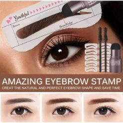 EverToys Wenkbrauw Stempel - Plus Poeder - Eye Brow Stamp - Kit - Trimmer - Potlood - Lash Lift - Stick - Potlood - Set - Bruin -Maybelline Winkel 1200x1200 1153