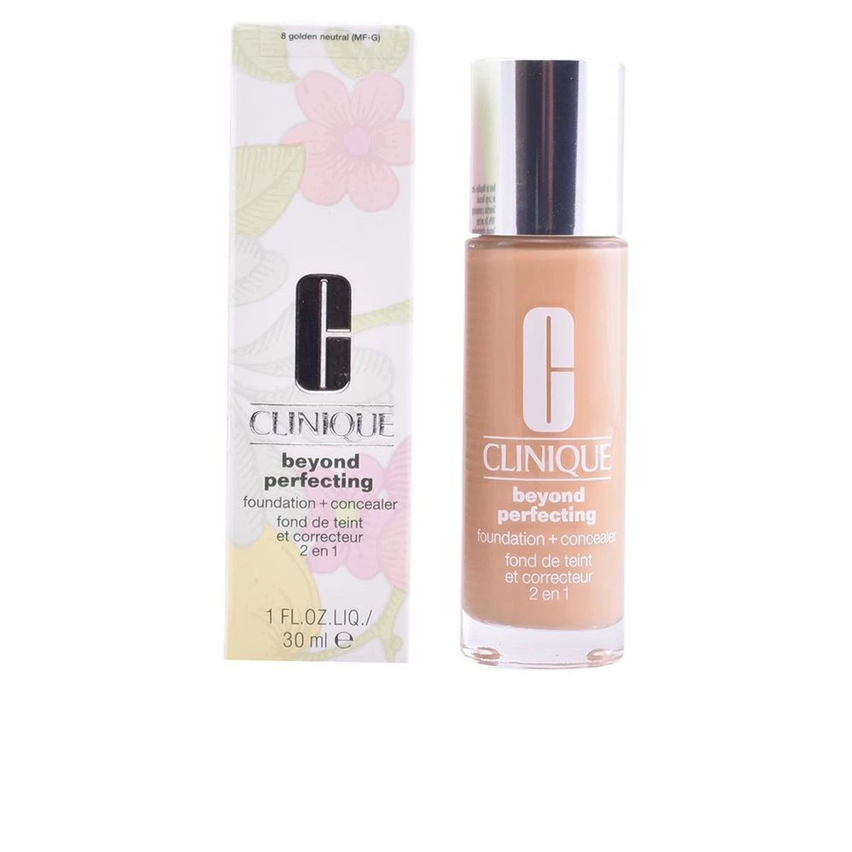 Clinique Beyond Perfecting Foundation + Concealer - 8 Golden Neutral 4 Clinique Beyond Perfecting Foundation + Concealer - 8 Golden Neutral - Afbeelding 2